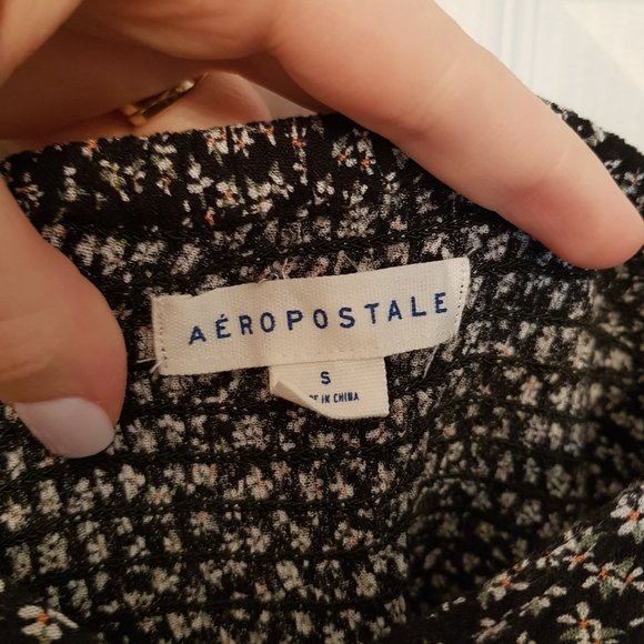 Aeropostale Floral Ladder Lace Romper - Picture 6 of 11